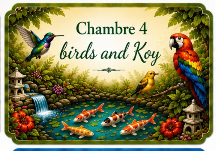 Chambre 4 · Birds and Koï